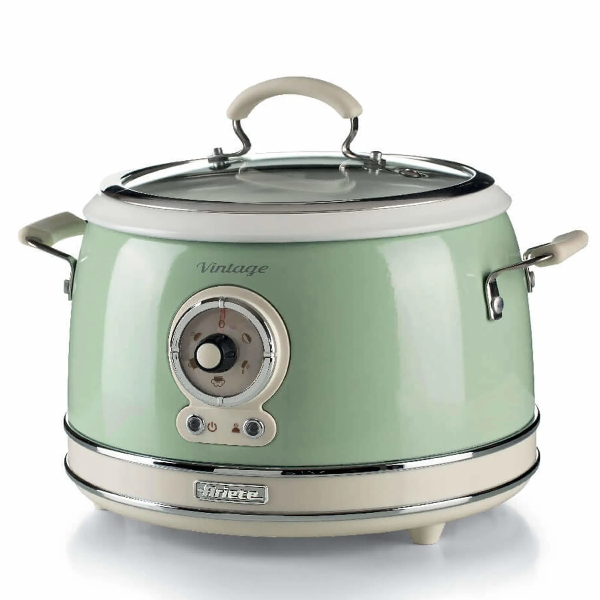Ariete Vintage 2904GR -riisin- ja haudutuskeitin, 3,5 l, vihreä – Ariete