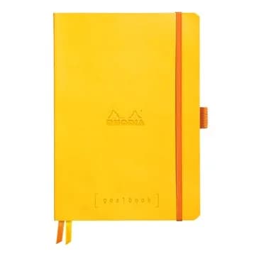 Rhodia Goalbook soft daffodil A5 dot ivory – RHODIA