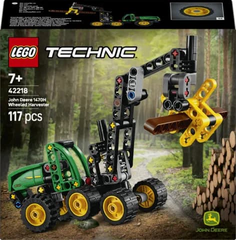 LEGO Technic John Deere 1470H pyöräharvesteri 42218 – LEGO