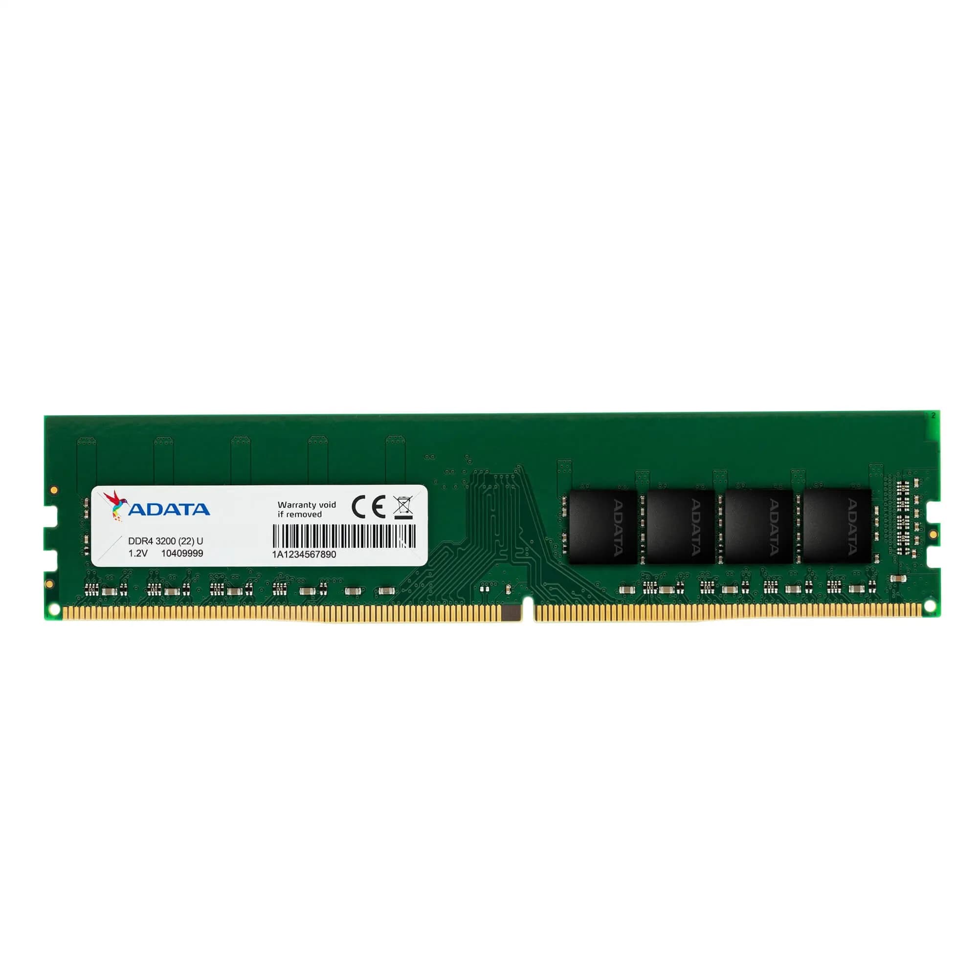 ADATA 8 Gt (1 x 8 Gt) DDR4 3200 MHz, CL22 -muisti – A-DATA