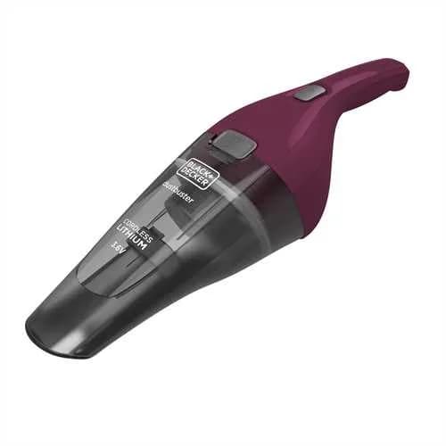 Black+Decker Dustbuster NVC115W 1.5 Ah -käsikäyttöinen imuri, harmaa, purppura – BLACKANDDECKER