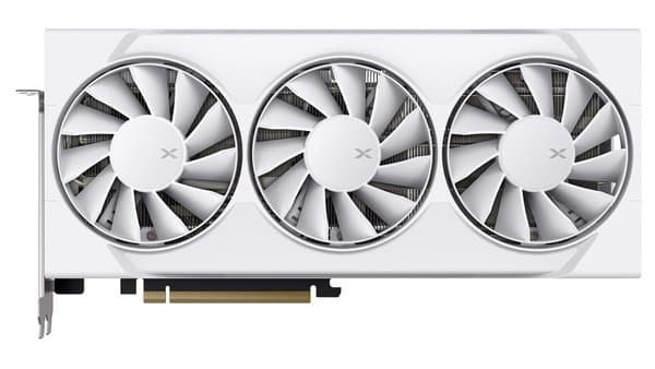 XFX Radeon RX 9060 XT Swift White Triple Gaming Edition OC 16 Gt -näytönohjain – XFXFORCE