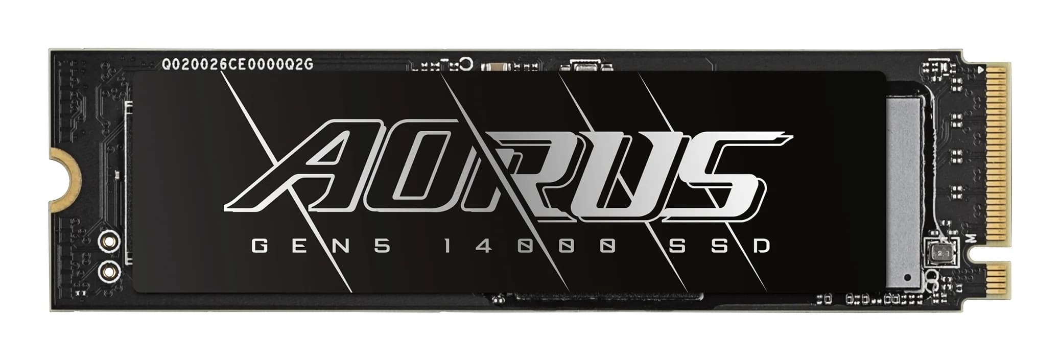 GIGABYTE AORUS Gen5 14000 4 Tt M.2 PCIe 5.0 NVMe -SSD-levy – Gigabyte
