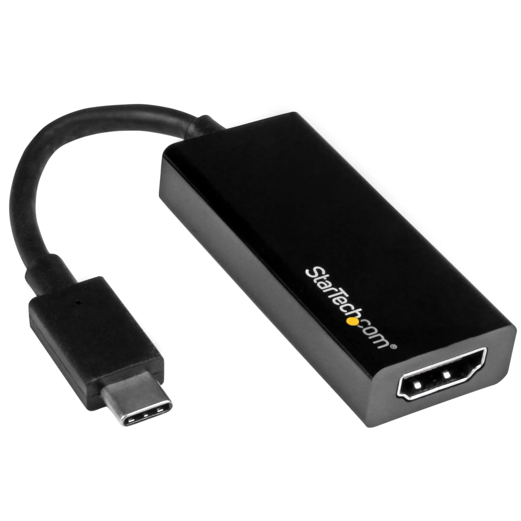 StarTech USB-C to HDMI Adapter with 4K 30Hz -adapteri, Musta