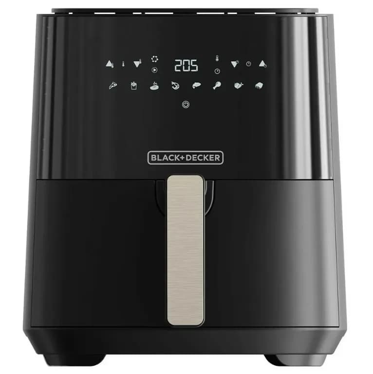 BLACK+DECKER ES9730080B, 5 l, 1,2 kg, 1450 W, airfryer, musta – BLACKANDDECKER