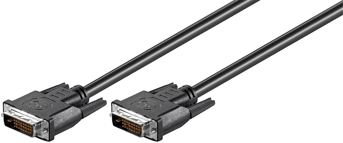 MicroConnect DVI-D Dual Link -kaapeli, 2 m, musta
