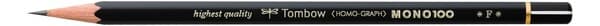 Pencil Tombow MONO 100 F (12) – TOMBOW