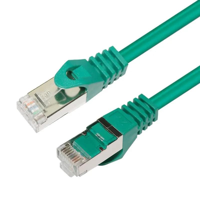 MicroConnect Cat7 S/FTP RJ45 0.5m -verkkokaapeli, vihreä – Microconnect