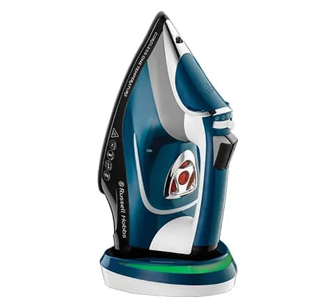 Russell Hobbs Cordless One Temperature -höyrysilitysrauta, 2600 W, 0,35 l, Turquoise/valkoinen