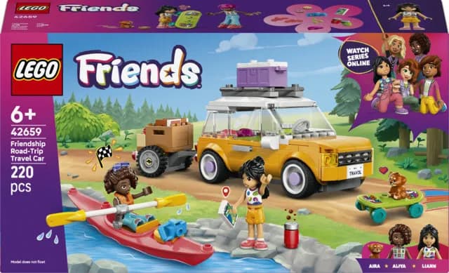 LEGO Friends Hyvin varustettu matka-auto 42659 – LEGO