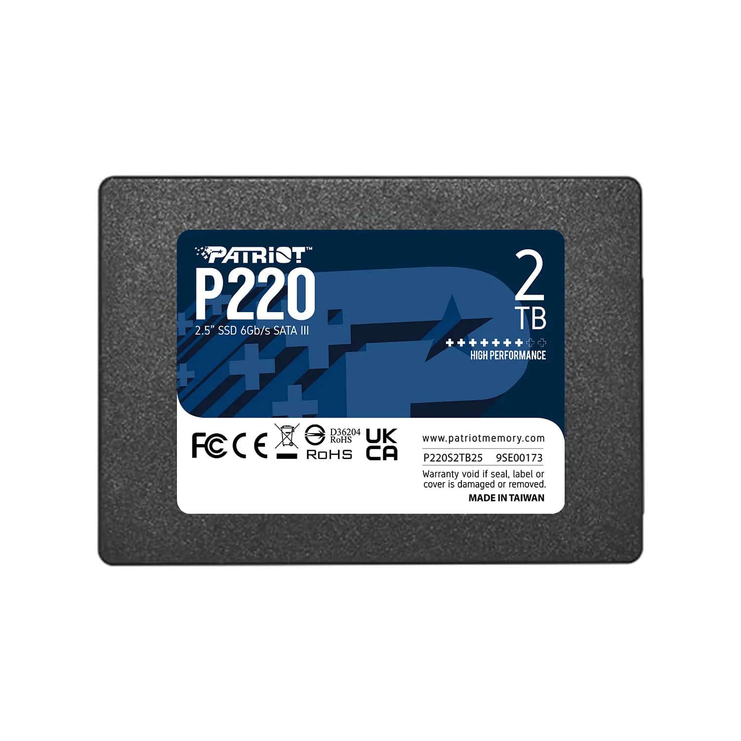 Patriot P220 2 Tt 2,5" SATA -SSD-levy