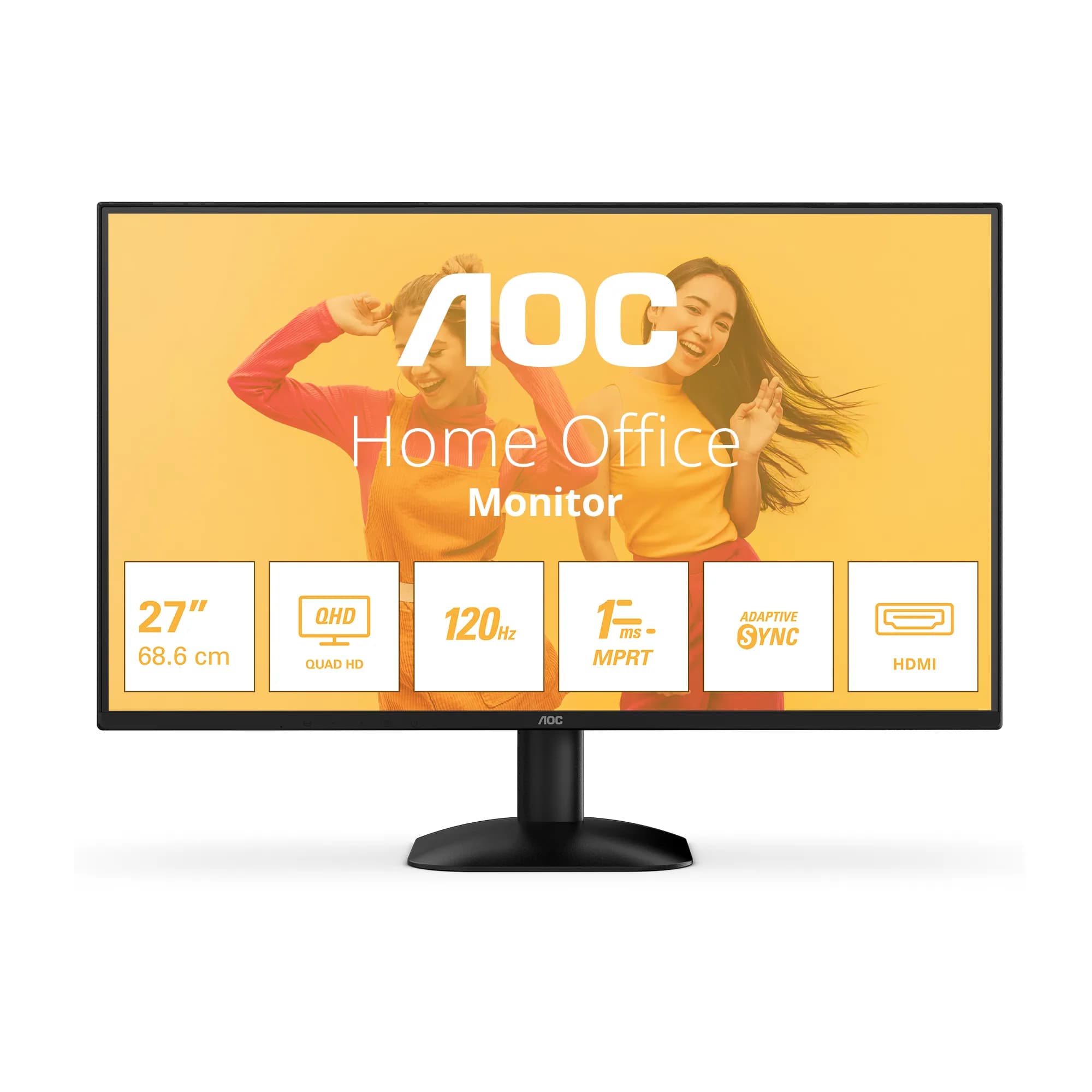 AOC Q27B35S3 27" QHD, IPS -näyttö – AOC