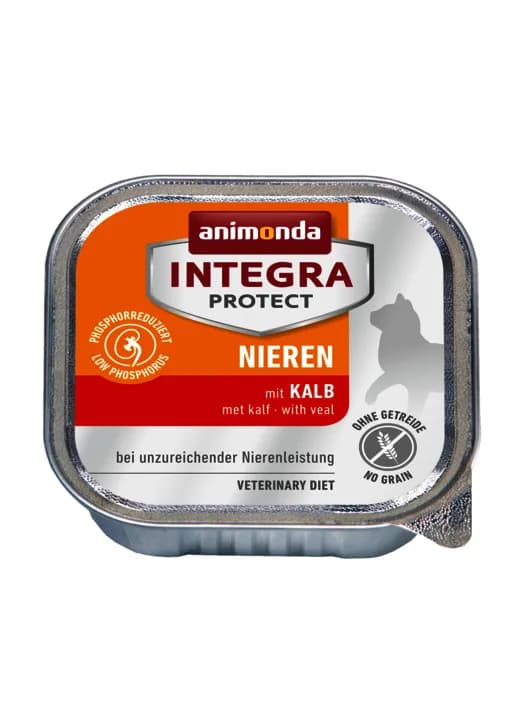 Animonda Integra Protect Renal with Veal, Kissan märkäruoka, Adult, 100 g – Animonda