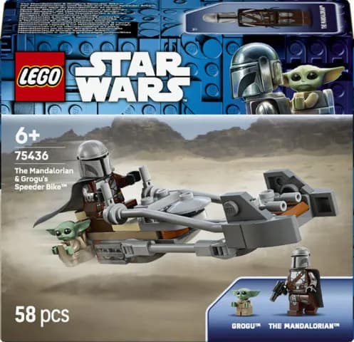 LEGO Star Wars Mandalorian ja Grogu -kiituri 75436