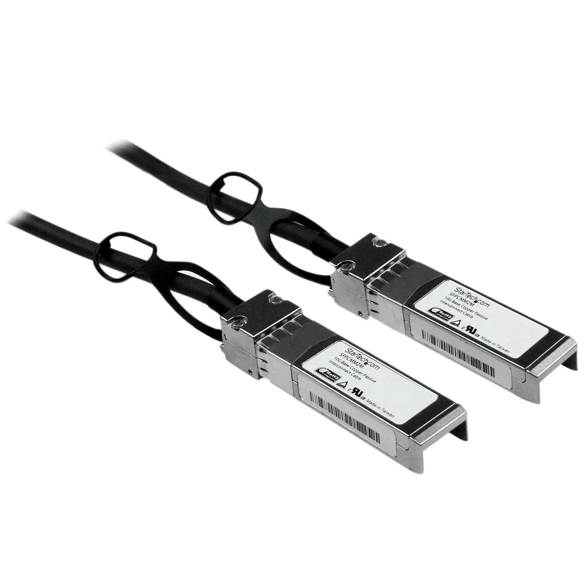 STARTECH.COM 2m SFP+ 10-Gigabit Ethernet 10GbE Twinax Cable – Startech