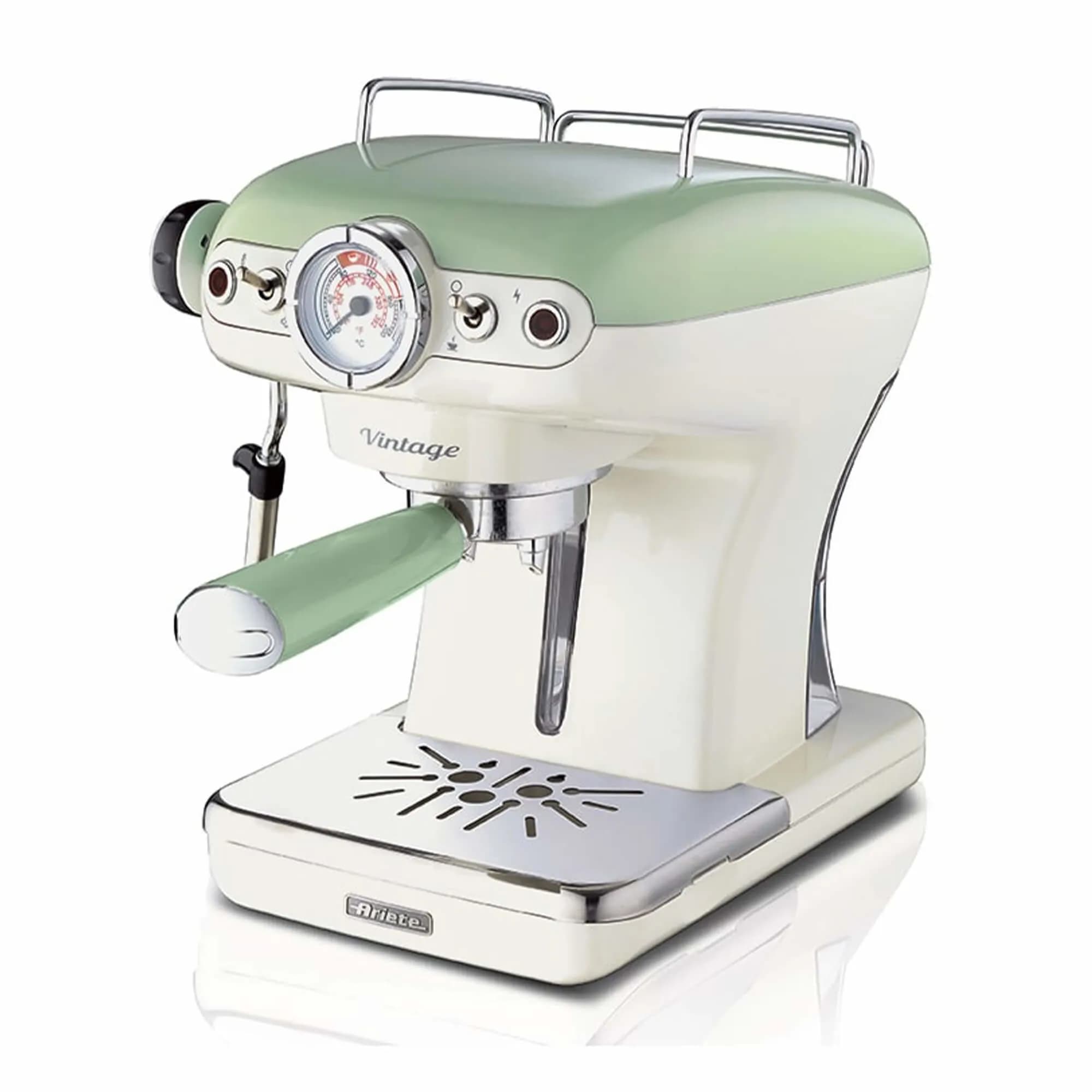 Ariete Vintage 1389/14 -manuaalinen espressokone, vihreä – Ariete