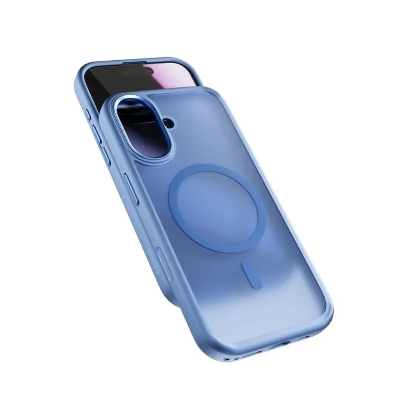 Epico HeroMatte Pro Mag+ Case | iPhone 17 | Mist Blue | Qi2  &  MagSafe Compatible | full ring + lanyard holes – EPICO