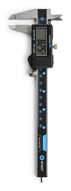 iFixit  Digital Caliper -digitaalinen työntömitta + laukku, Musta – iFixIt