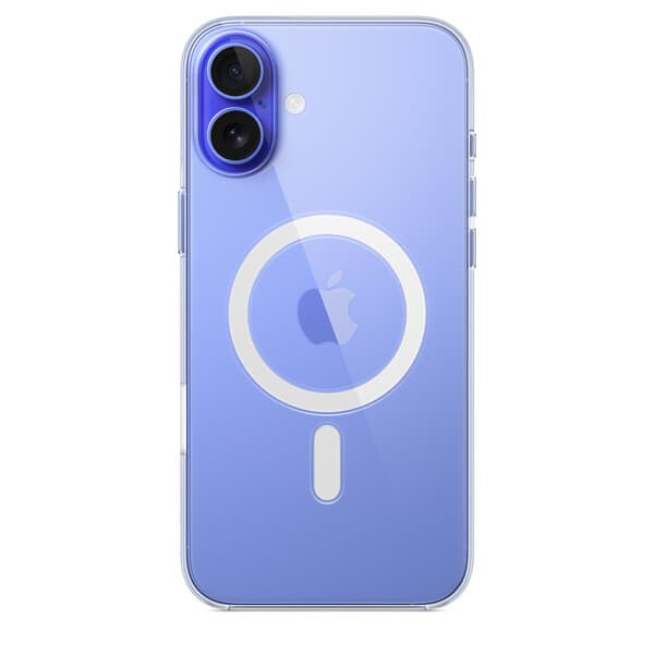 Apple iPhone 16 Plus -suojakuori MagSafella, Läpinäkyvä – Apple