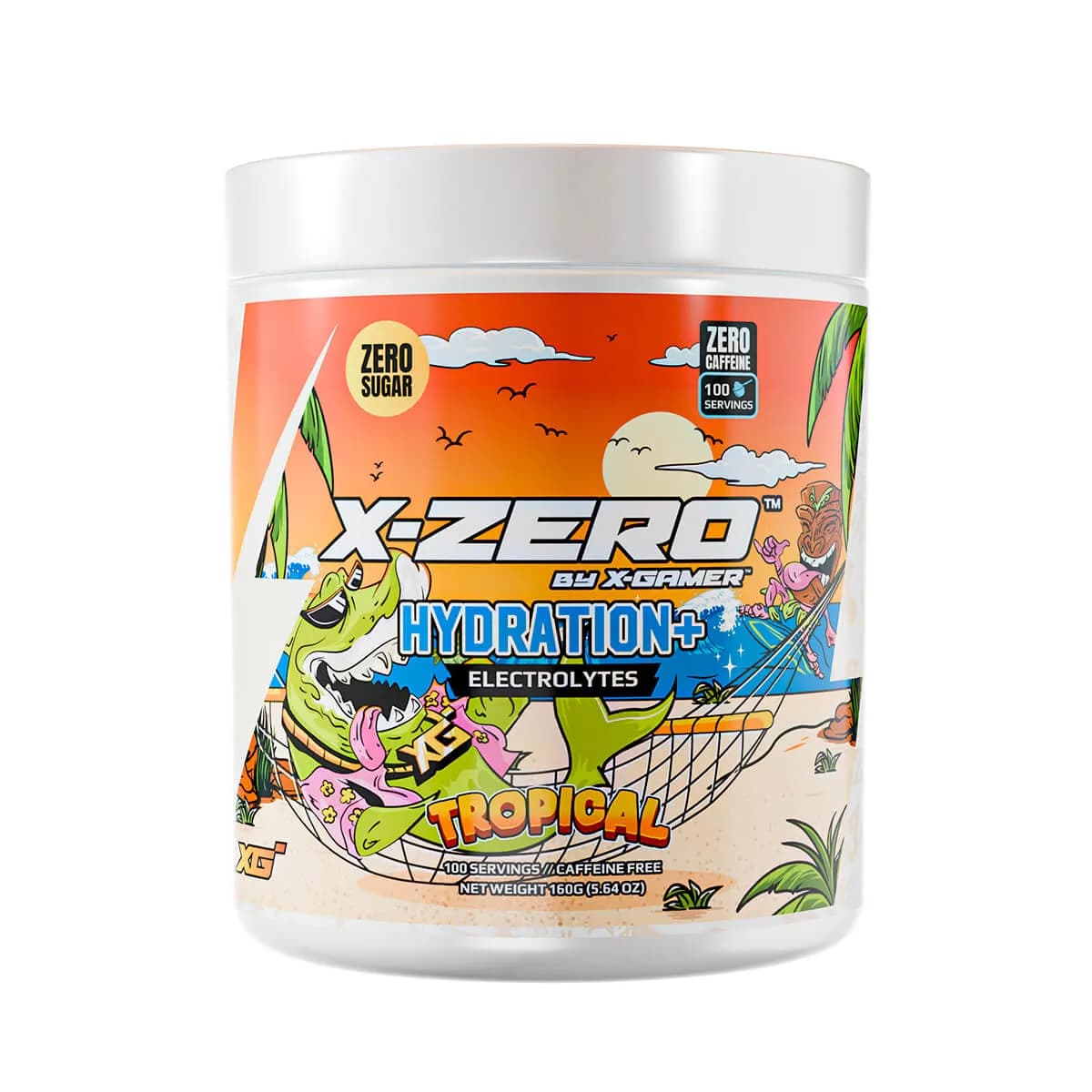 X-GAMER X-Zero 160 gram Tropical - Hydration+ – X-GAMER