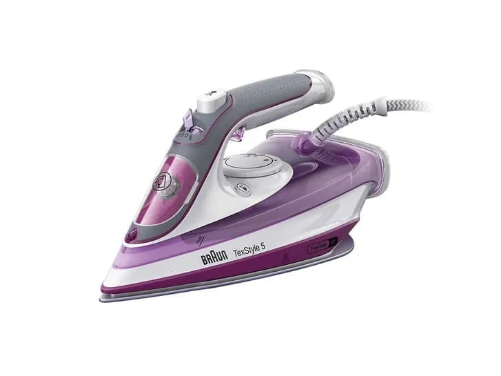 Braun TexStyle 5 SI5037VI -höyrysilitysrauta, 2700 W, 0,3 l, Violet