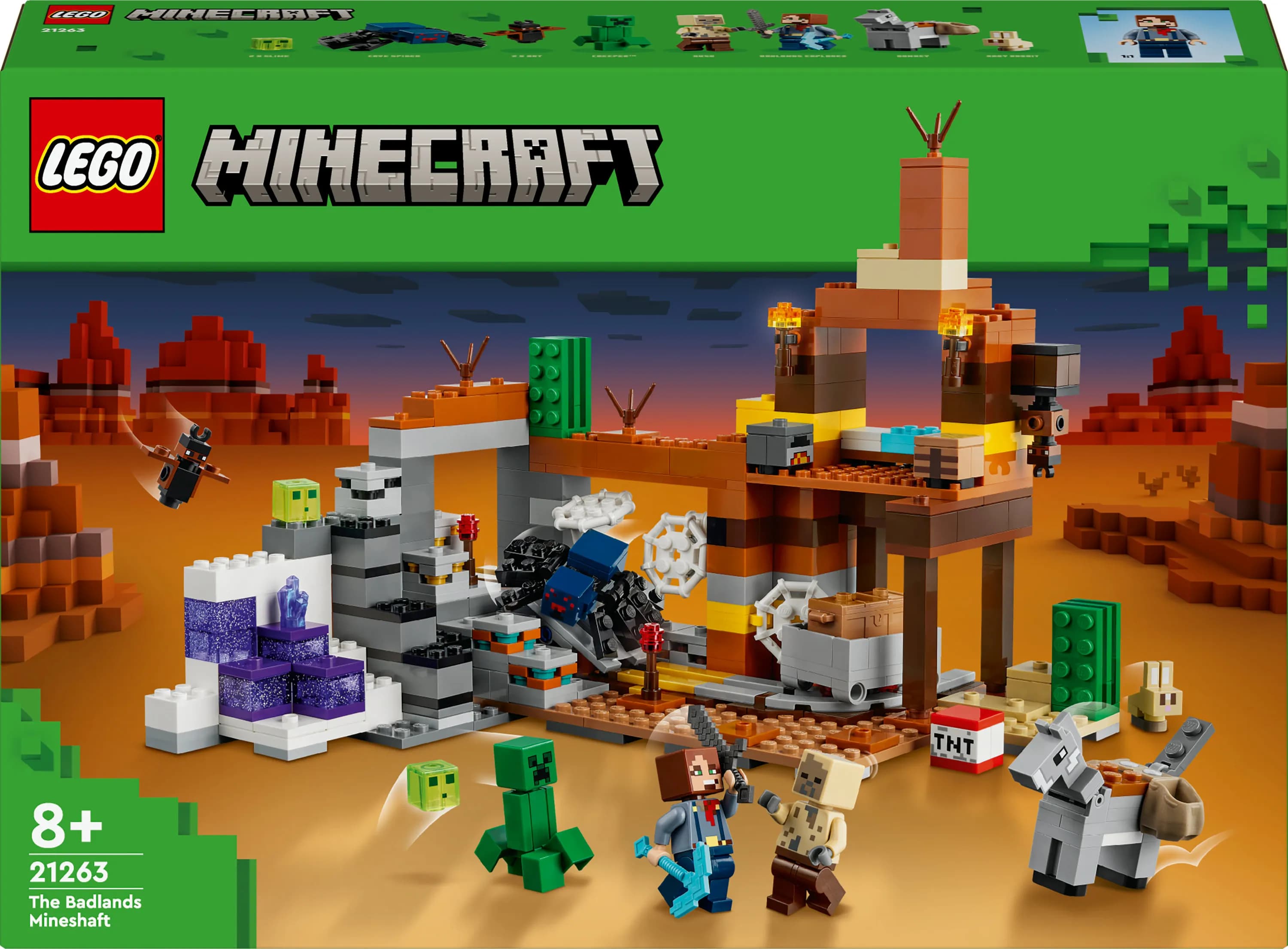 LEGO Minecraft Erämaan kaivoskuilu 21263 – LEGO