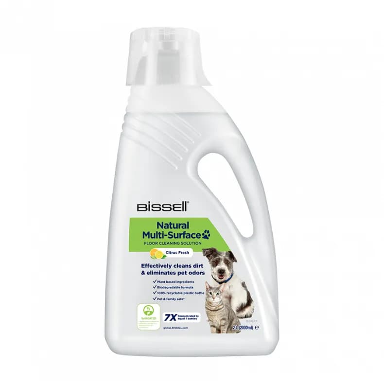 BISSELL Natural Multi-Surface Pet 2L -lattianpuhdistusaine, valkoinen