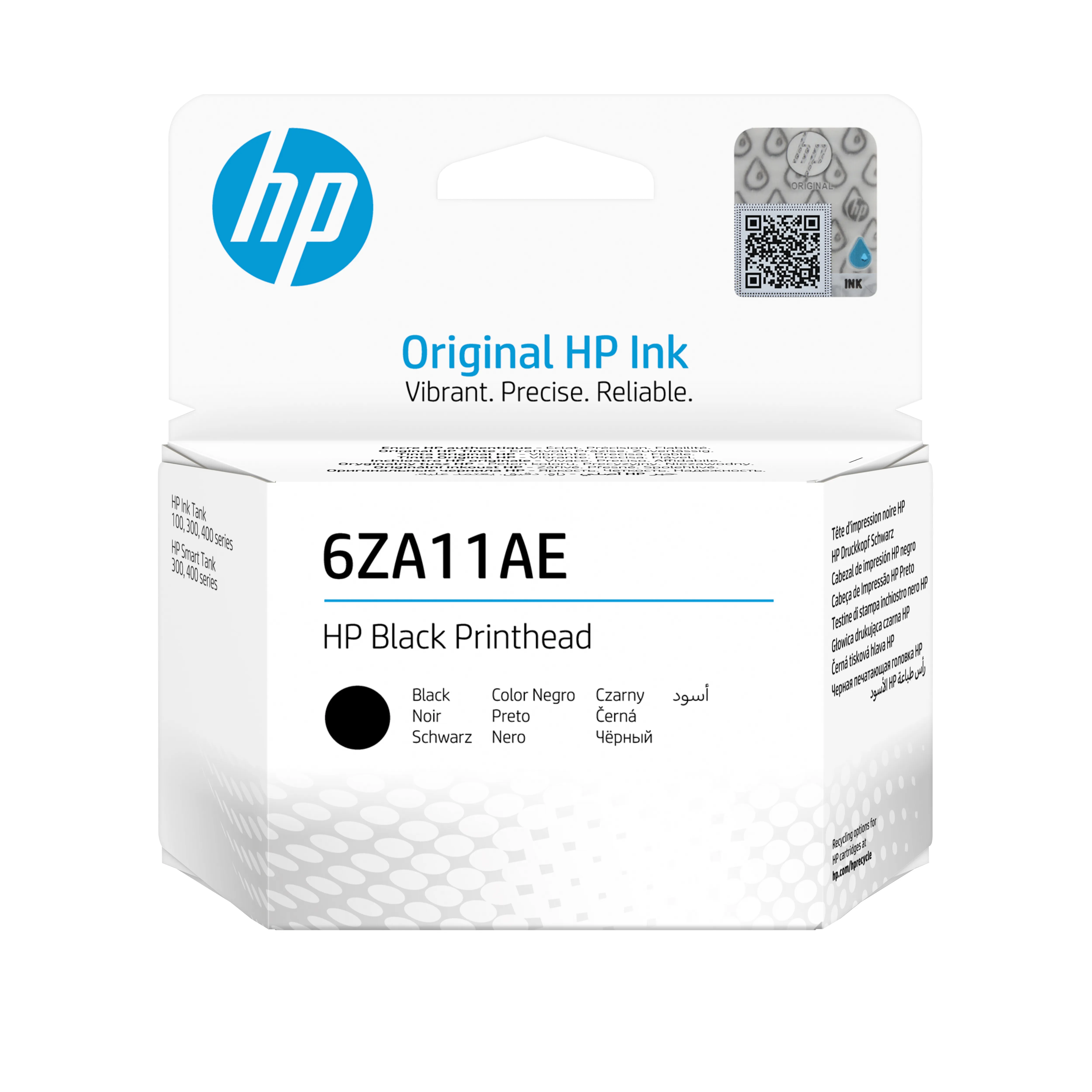 HP 6ZA11AE -tulostuspää, musta