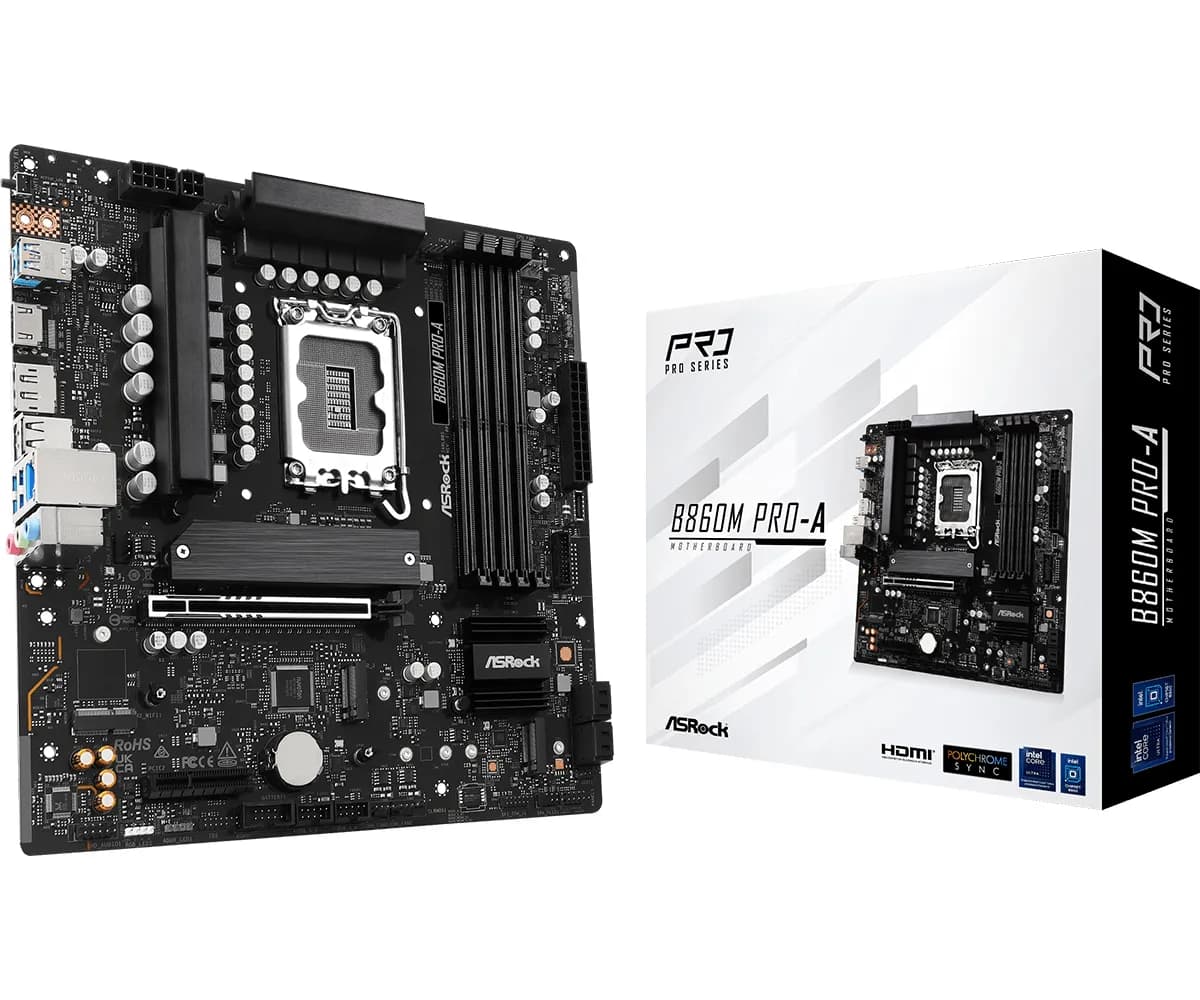 ASRock B860M Pro-A DDR5 LGA1851 mATX -emolevy
