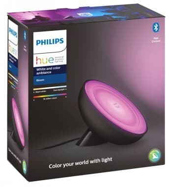 Philips Hue Bloom -älypöytävalaisin, musta – Philips