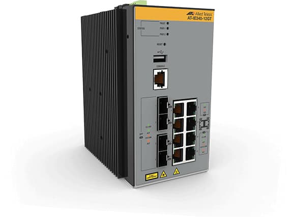 ALLIED L3 Industrial Ethernet Switch 8x 10/100/1000-T 4x SFP Ports – Allied Telesis