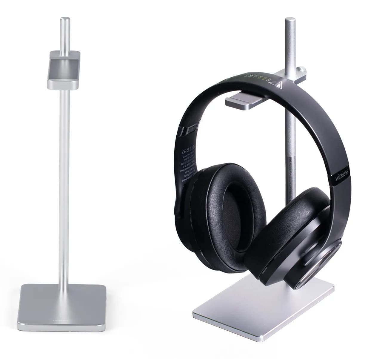 DESIRE2 Headphone Desk Stand Aluminium Silver – Desire2