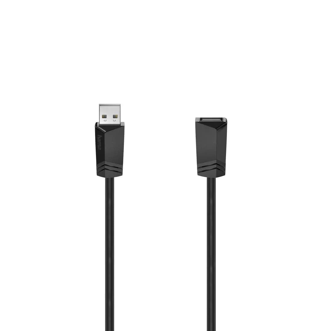 Hama USB 2.0 -jatkokaapeli, 1,5 m, musta – Hama