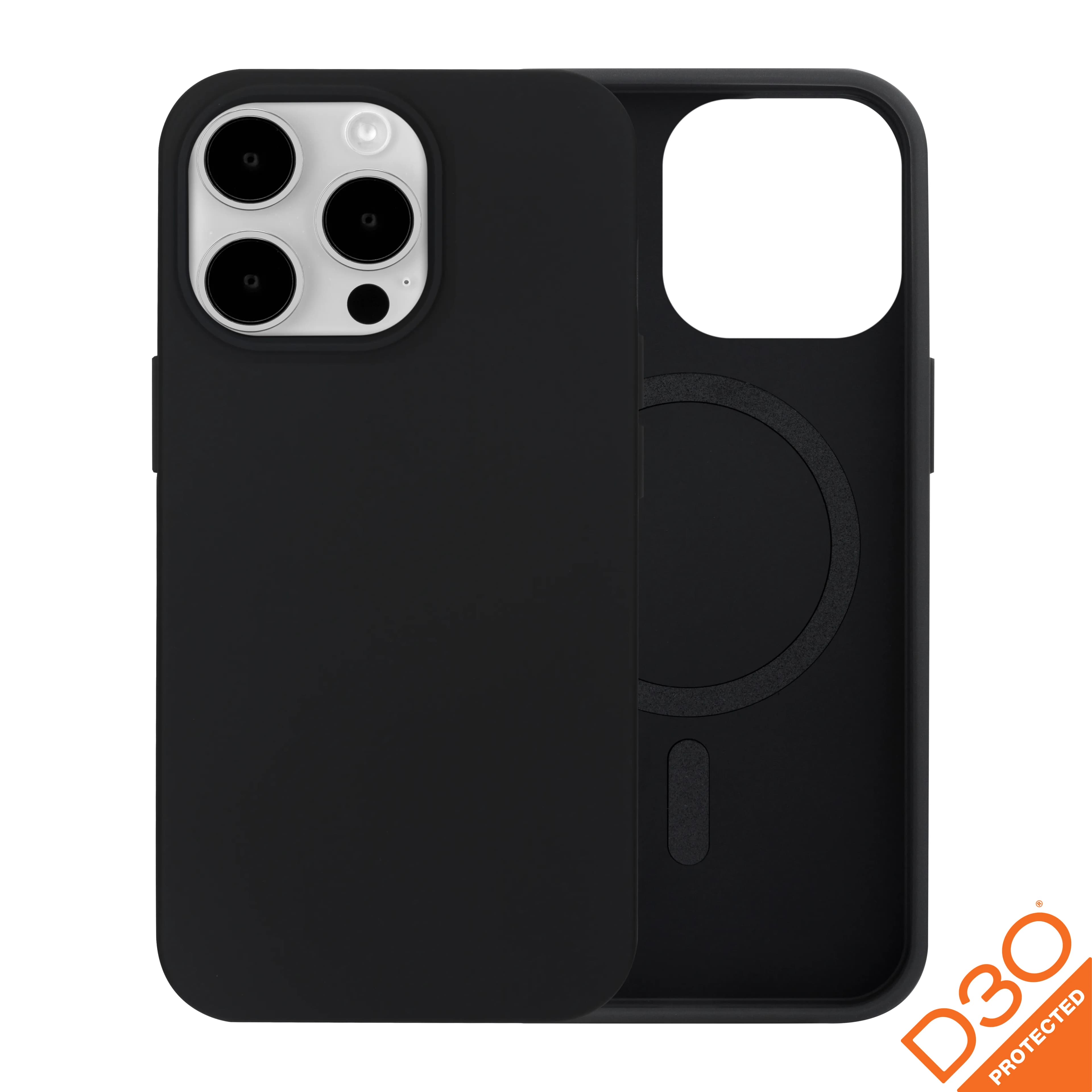 Dbramante1928 Iceland Ultra D3O MagSafe, iPhone 15 Pro Max -suojakuori, Musta – DBRAMANTE