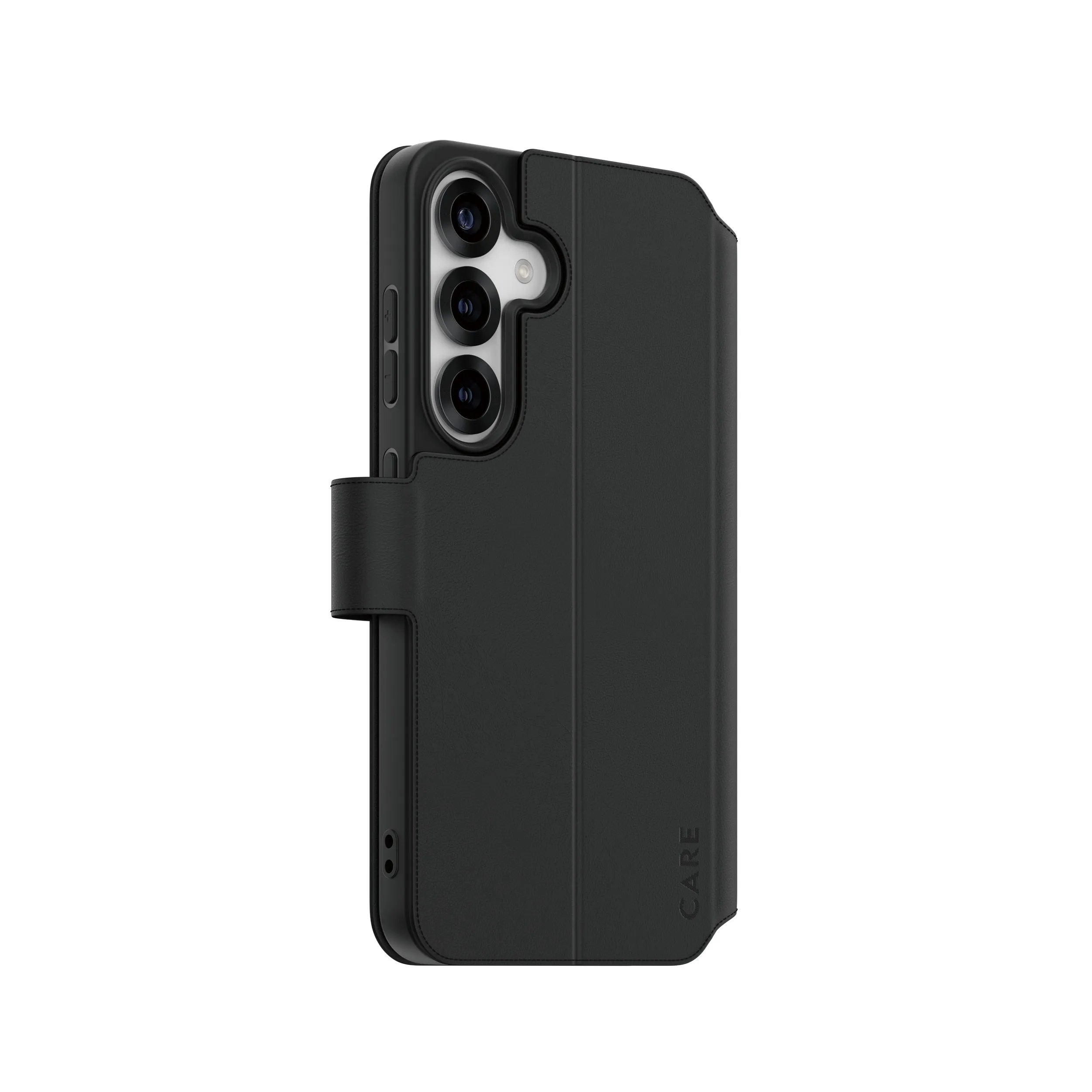 Care by PanzerGlass Galaxy S25 -lompakkokotelo Kickstandilla – Panzerglass