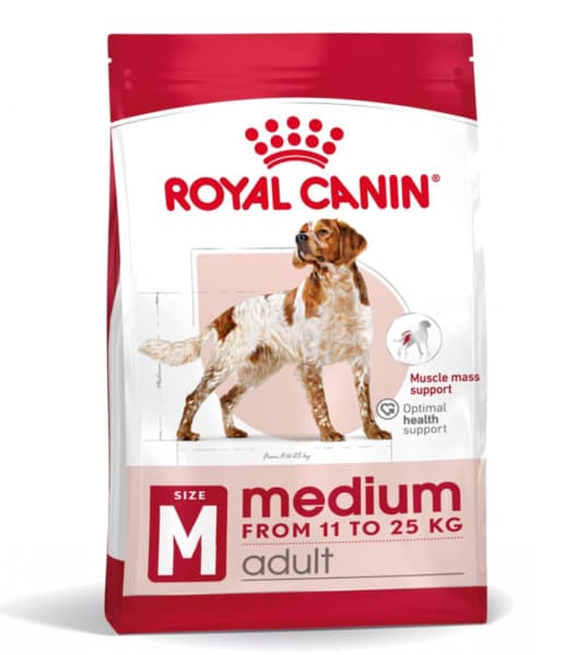 Royal Canin Medium Adult, Koiran kuivaruoka, 4 kg – Royal Canin