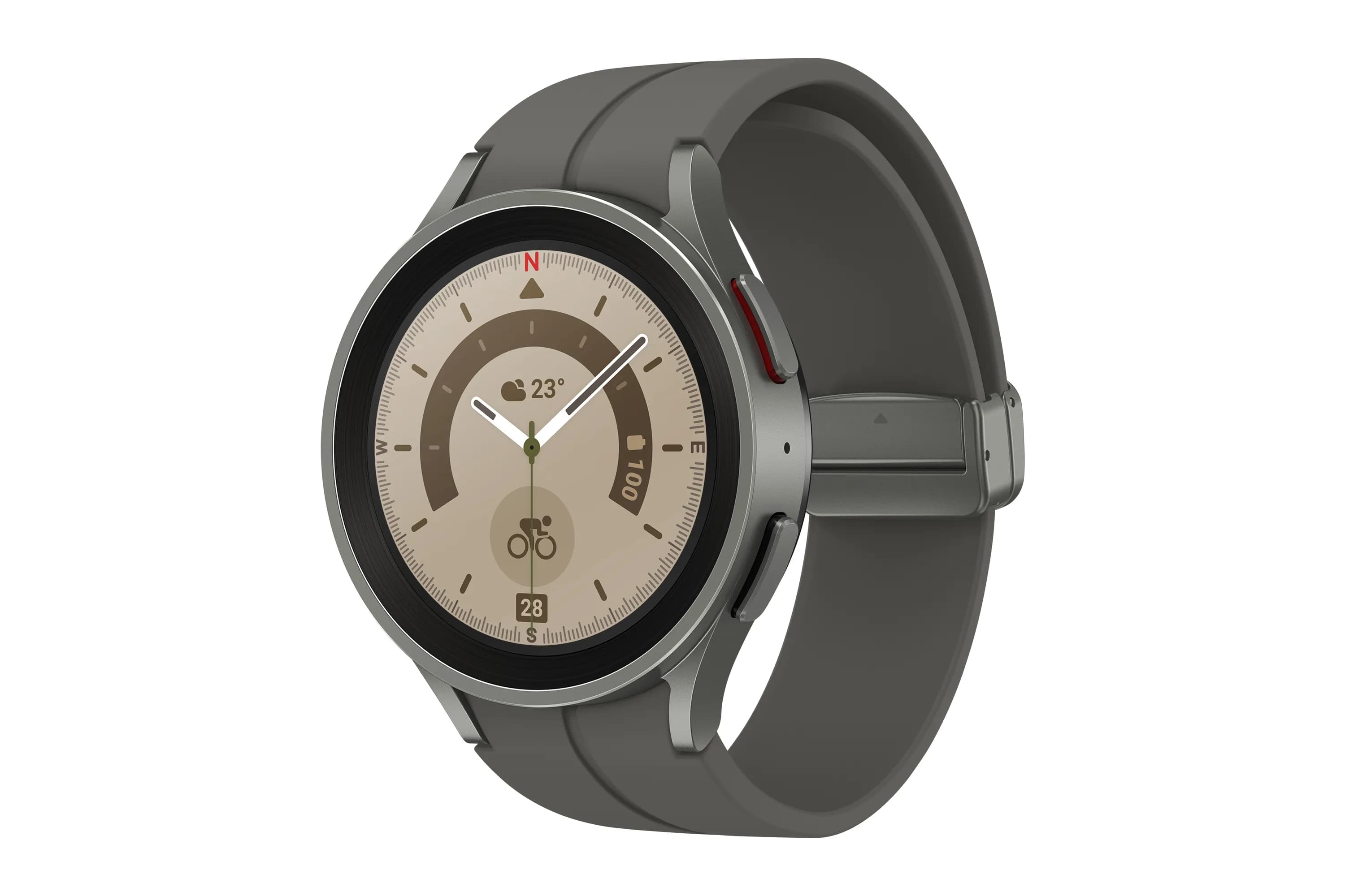 Samsung Galaxy Watch5 Pro LTE 45mm -älykello, titanium bronze