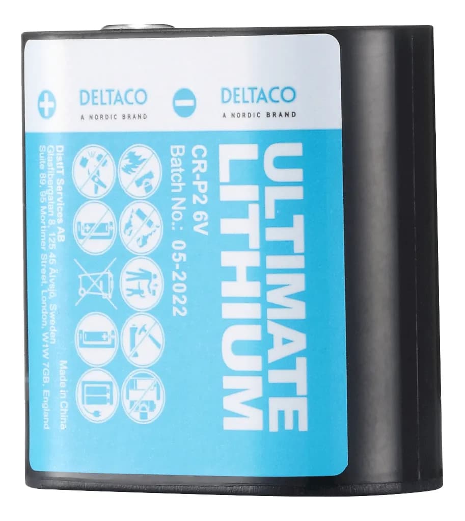 DELTACO Ultimate Lithium CR-P2 - Paristo