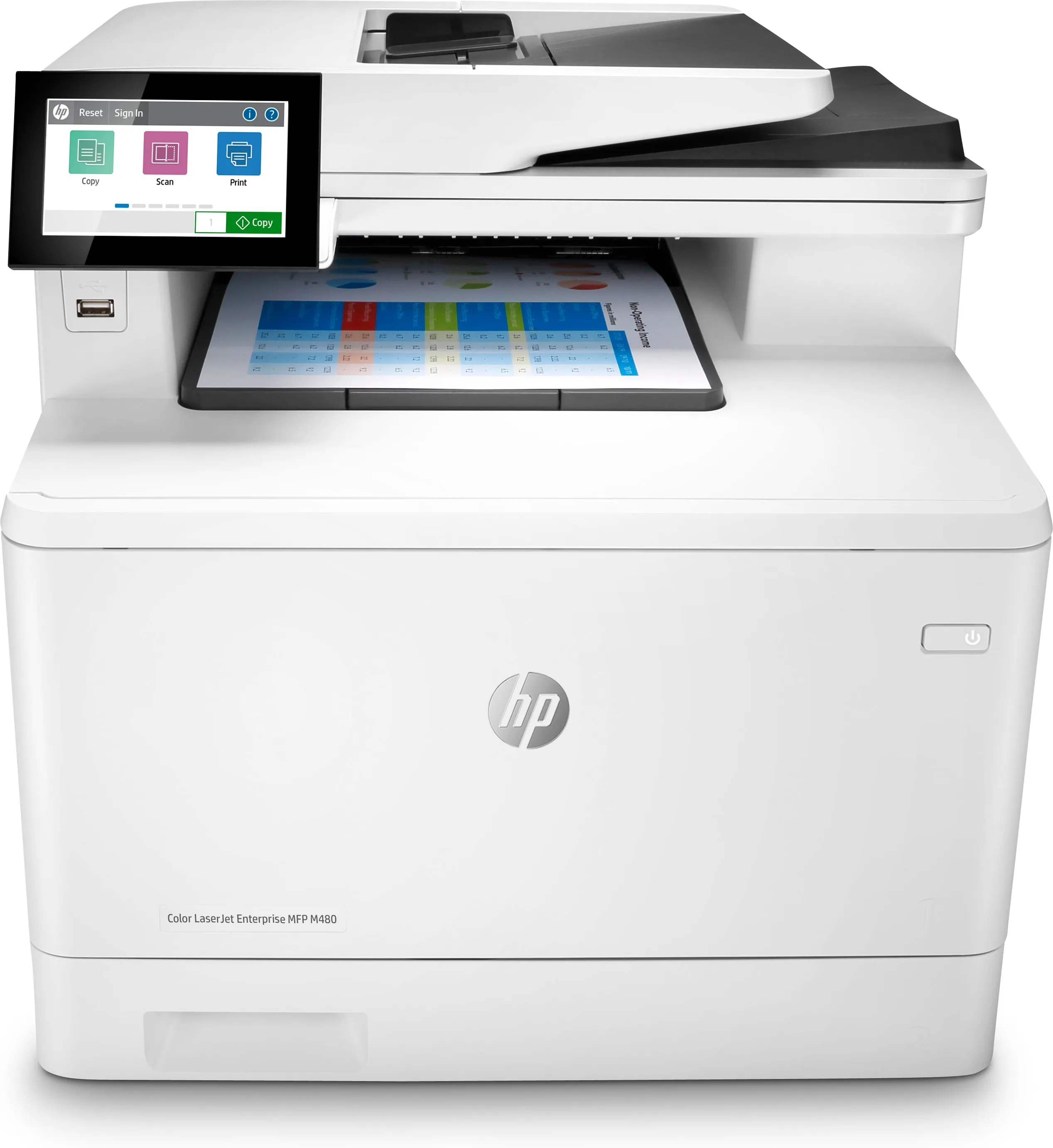 HP Color LaserJet Ent MFP M480f Printer – HP INC
