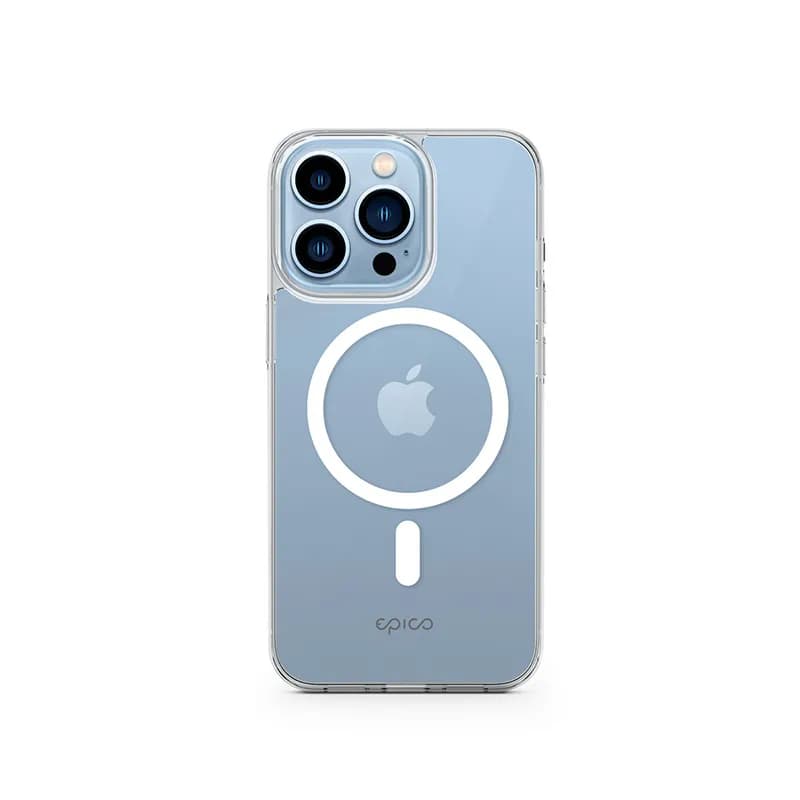 Epico Mag+ Hero, iPhone 13 Pro Max -suojakuori, Läpinäkyvä – EPICO