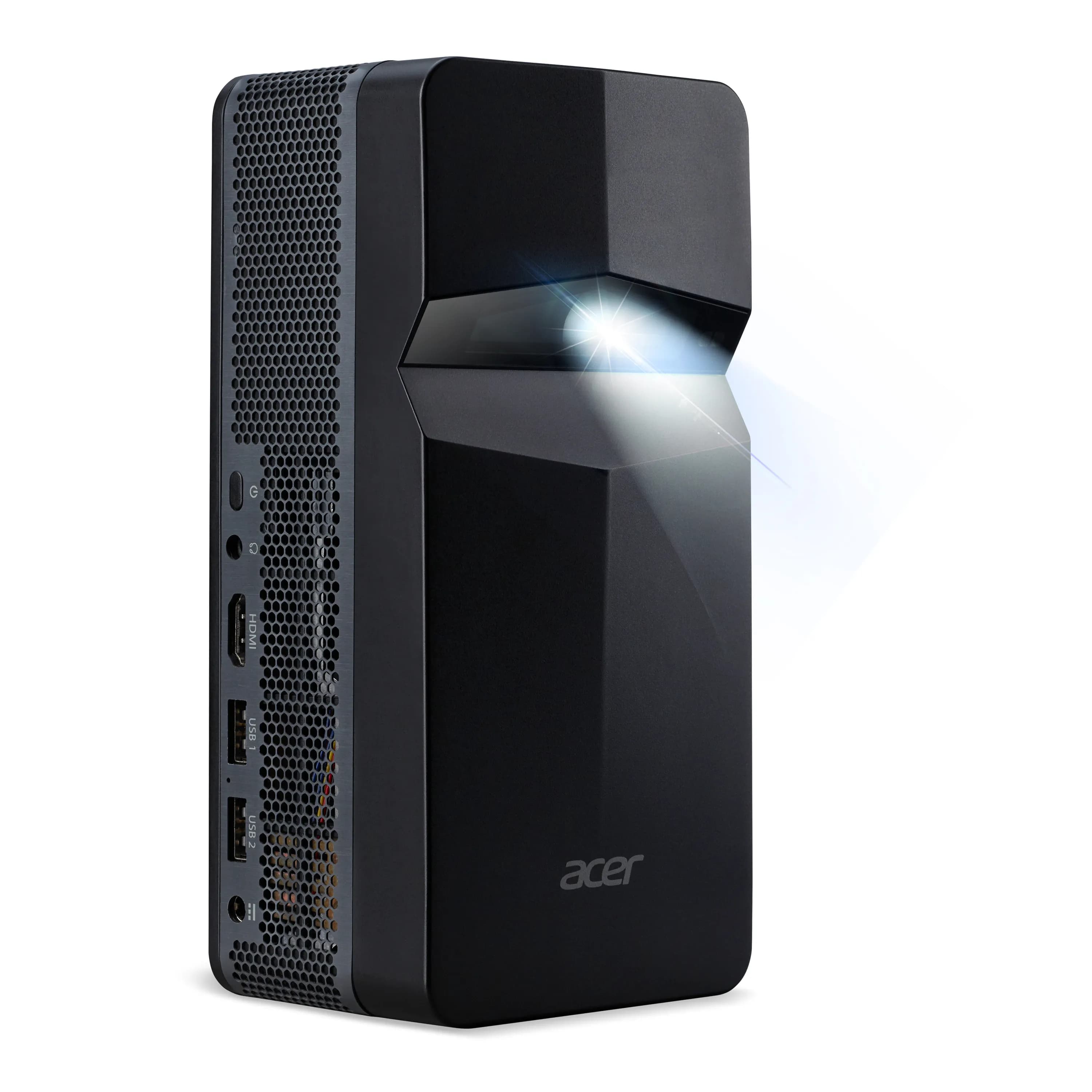 Acer PD1520Us Ultra Short Throw Android DLP Full HD 500 ANSI lm -LED-projektori, musta