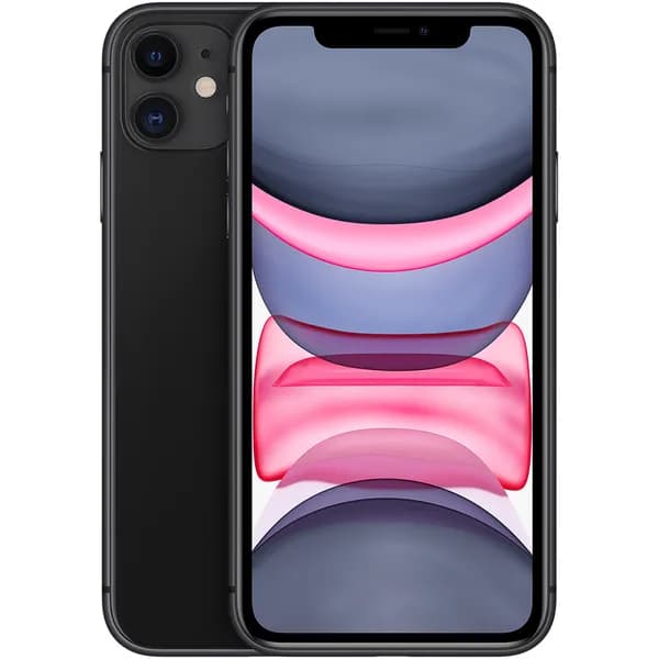 Kunnostettu iPhone 11 128 Gt, musta (Tyydyttävä kunto) – Apple