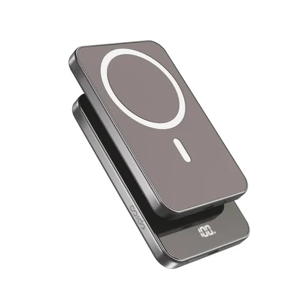 Epico UltraPack 5000mAh Mag+ Wireless Power Bank EM45 - titanium