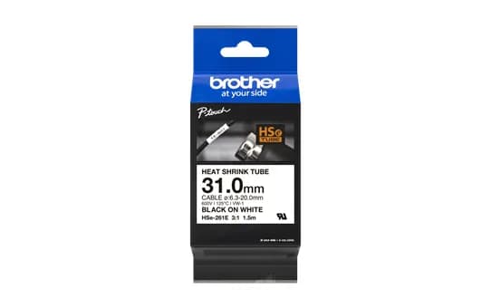 BROTHER B-ON-W HEAT SHRINK TUBE 31MM – Brother