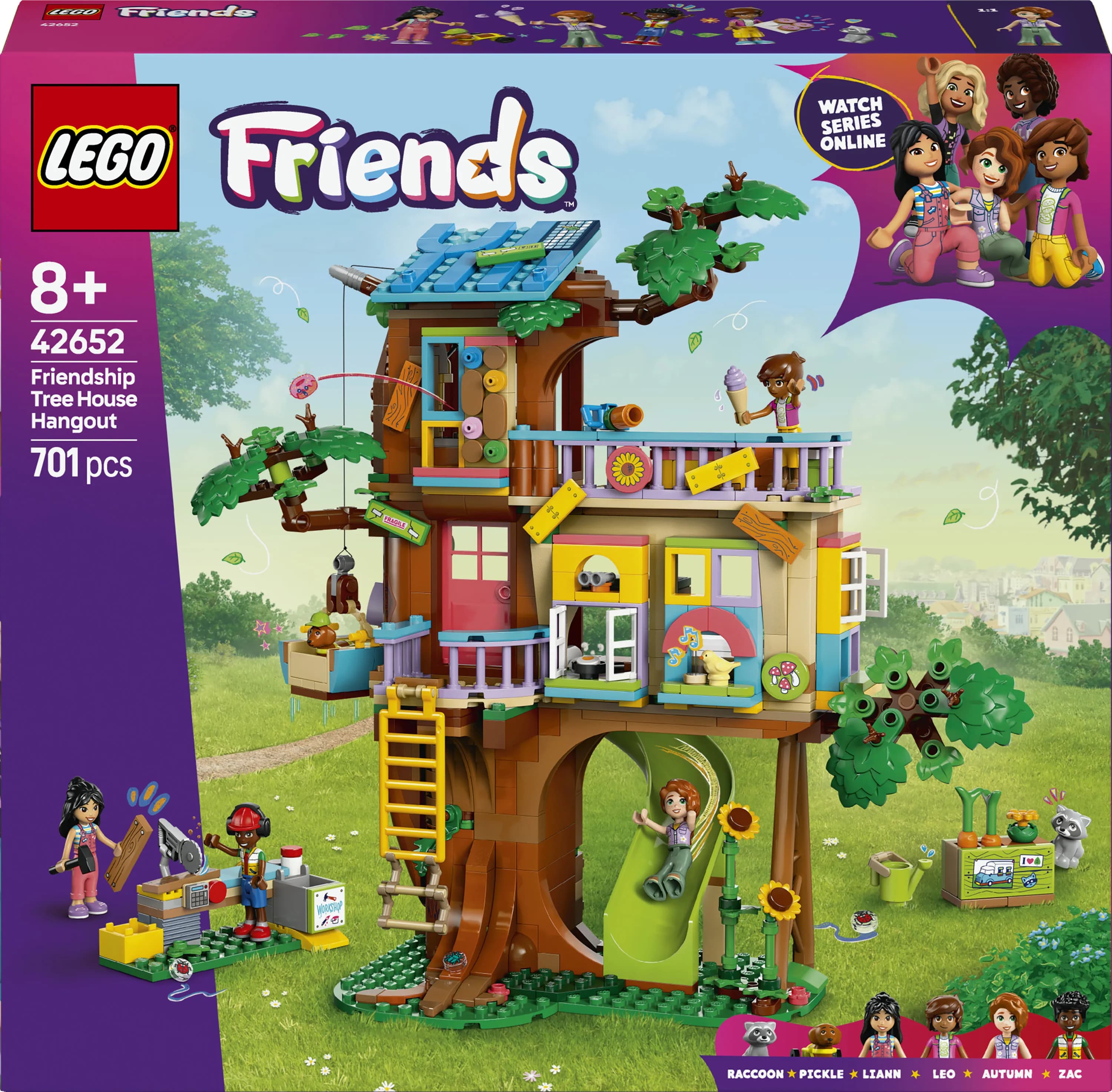 LEGO Friends Ajanviettoa ystävyyden puumajalla 42652