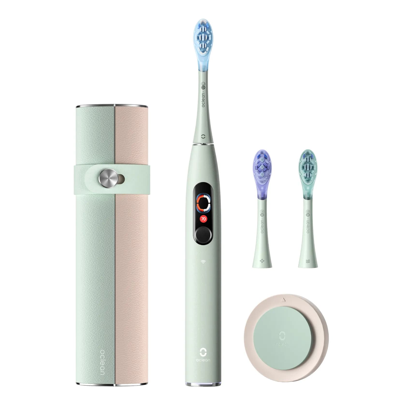 Oclean X Ultra 20 S -sähköhammasharja, vihreä – OCLEAN