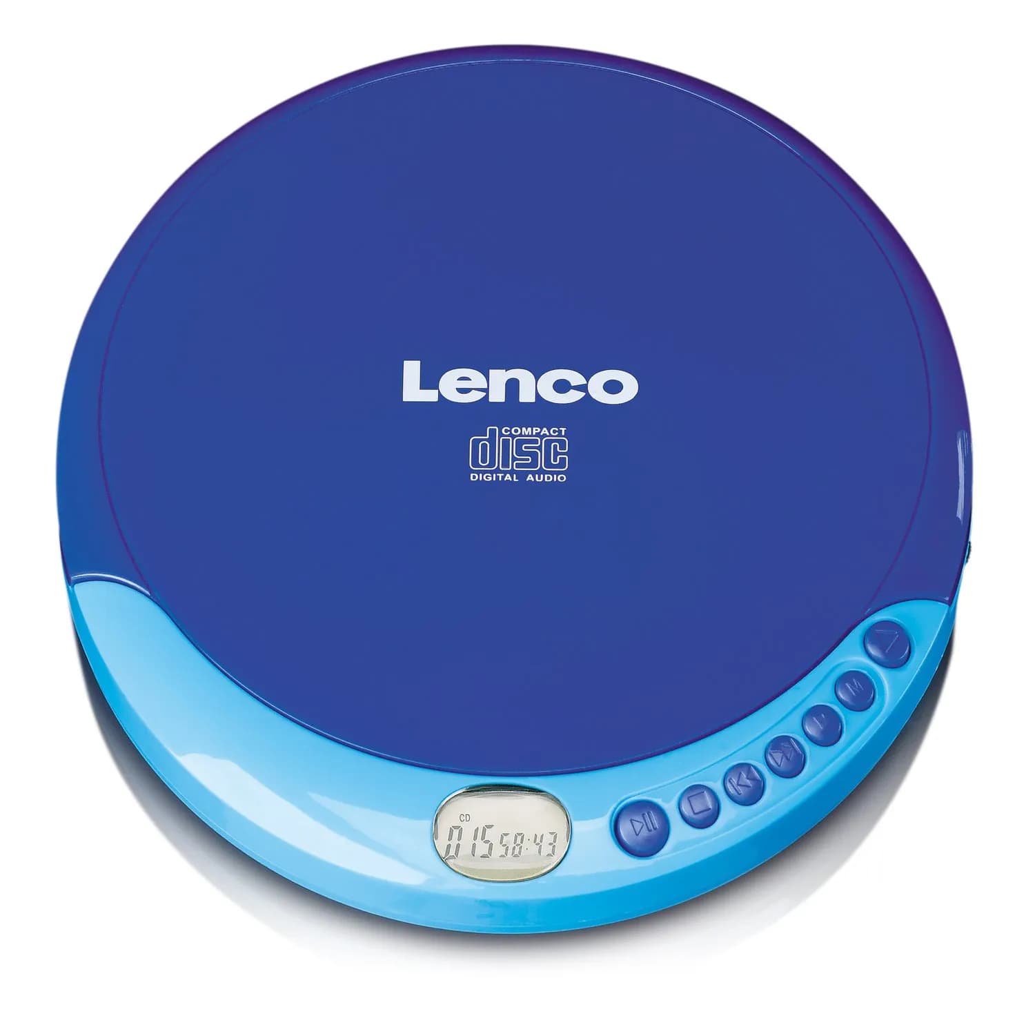 Cd-011 Portable Cd Player Blue – Lenco