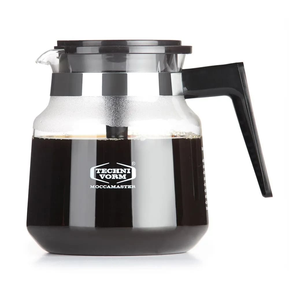 Moccamaster Lasikannu 1,25 L, Musta – Moccamaster