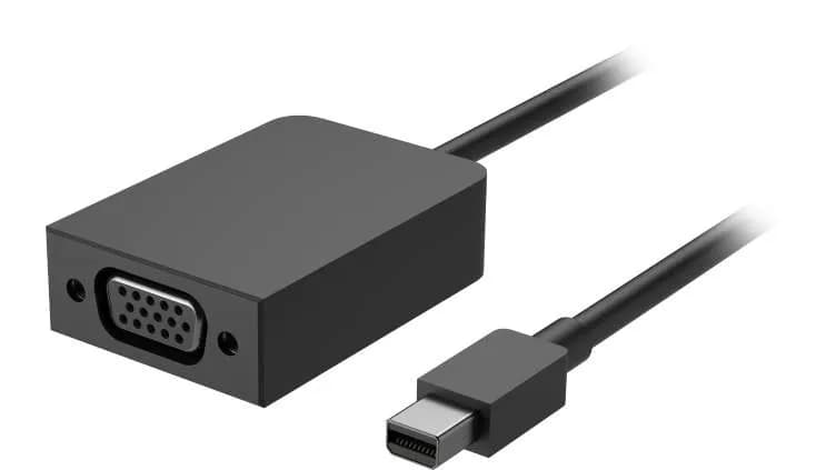 Microsoft  mini DisplayPort – VGA -adapteri, Musta – Microsoft