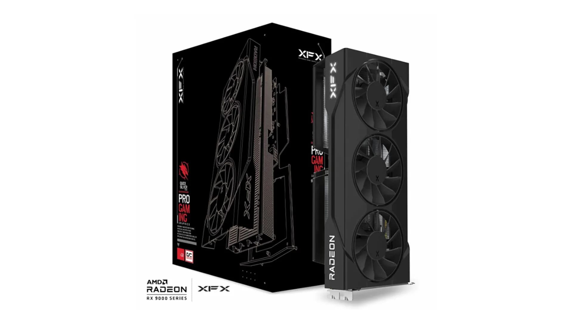 XFX Radeon RX 9060 XT Swift 16 Gt OC -näytönohjain – XFXFORCE
